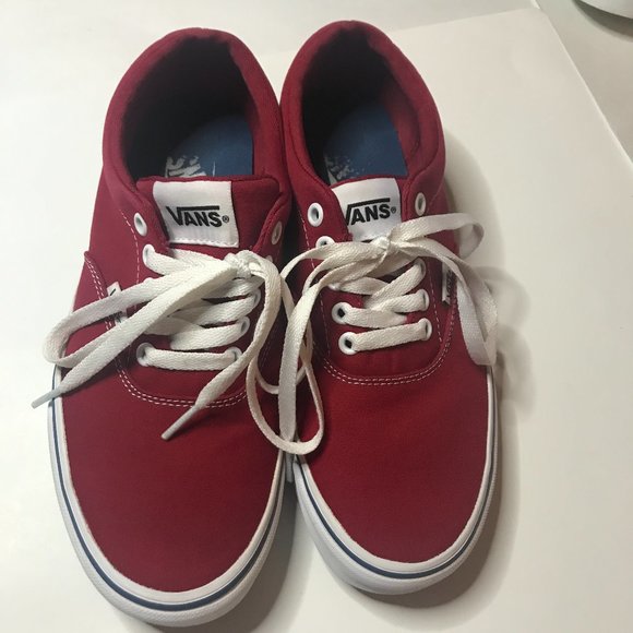 black vans with checkered sides